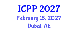 International Conference on Pedagogy and Psychology (ICPP) February 15, 2027 - Dubai, United Arab Emirates