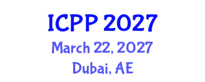 International Conference on Pedagogy and Psychology (ICPP) March 22, 2027 - Dubai, United Arab Emirates