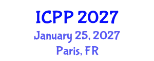 International Conference on Pedagogy and Psychology (ICPP) January 25, 2027 - Paris, France