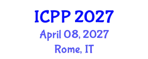 International Conference on Pedagogy and Psychology (ICPP) April 08, 2027 - Rome, Italy