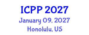 International Conference on Pedagogy and Psychology (ICPP) January 09, 2027 - Honolulu, United States