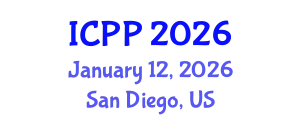 International Conference on Pedagogy and Psychology (ICPP) January 12, 2026 - San Diego, United States