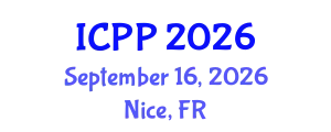 International Conference on Pedagogy and Psychology (ICPP) September 16, 2026 - Nice, France