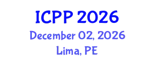 International Conference on Pedagogy and Psychology (ICPP) December 02, 2026 - Lima, Peru