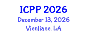 International Conference on Pedagogy and Psychology (ICPP) December 13, 2026 - Vientiane, Laos