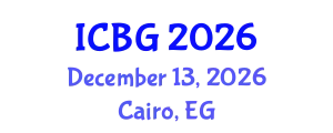 International Conference on e-Business and e-Government (ICBG) December 13, 2026 - Cairo, Egypt