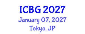 International Conference on e-Business and e-Government (ICBG) January 07, 2027 - Tokyo, Japan