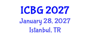 International Conference on e-Business and e-Government (ICBG) January 28, 2027 - Istanbul, Turkey