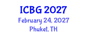 International Conference on e-Business and e-Government (ICBG) February 24, 2027 - Phuket, Thailand