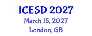 International Conference on Economic and Social Development (ICESD) March 15, 2027 - London, United Kingdom