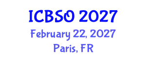 International Conference on Biomedical Sciences and Oncology (ICBSO) February 22, 2027 - Paris, France