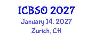 International Conference on Biomedical Sciences and Oncology (ICBSO) January 14, 2027 - Zurich, Switzerland