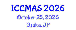 International Conference on Computational Modeling, Analysis and Simulation (ICCMAS) October 25, 2026 - Osaka, Japan