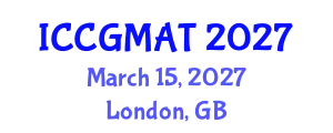 International Conference on Computer Games, Multimedia and Allied Technology (ICCGMAT) March 15, 2027 - London, United Kingdom