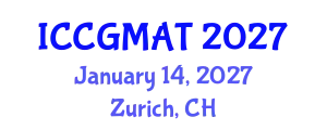 International Conference on Computer Games, Multimedia and Allied Technology (ICCGMAT) January 14, 2027 - Zurich, Switzerland