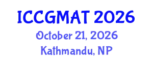 International Conference on Computer Games, Multimedia and Allied Technology (ICCGMAT) October 21, 2026 - Kathmandu, Nepal