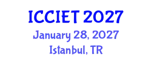 International Conference on Computer, Information and Education Technology (ICCIET) January 28, 2027 - Istanbul, Turkey