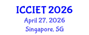 International Conference on Computer, Information and Education Technology (ICCIET) April 27, 2026 - Singapore, Singapore