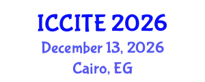 International Conference on Computers and Information Technology in Education (ICCITE) December 13, 2026 - Cairo, Egypt
