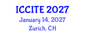 International Conference on Computers and Information Technology in Education (ICCITE) January 14, 2027 - Zurich, Switzerland