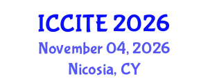 International Conference on Computers and Information Technology in Education (ICCITE) November 04, 2026 - Nicosia, Cyprus