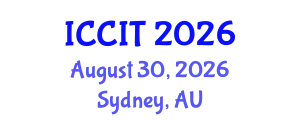 International Conference on Computing and Information Technology (ICCIT) August 30, 2026 - Sydney, Australia