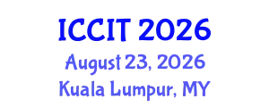 International Conference on Computing and Information Technology (ICCIT) August 23, 2026 - Kuala Lumpur, Malaysia