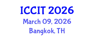 International Conference on Computing and Information Technology (ICCIT) March 09, 2026 - Bangkok, Thailand