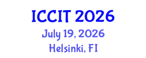 International Conference on Computing and Information Technology (ICCIT) July 19, 2026 - Helsinki, Finland