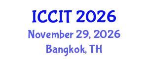International Conference on Computing and Information Technology (ICCIT) November 29, 2026 - Bangkok, Thailand