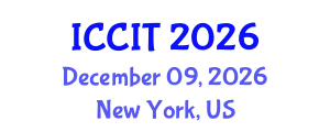 International Conference on Computing and Information Technology (ICCIT) December 09, 2026 - New York, United States