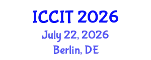 International Conference on Computing and Information Technology (ICCIT) July 22, 2026 - Berlin, Germany