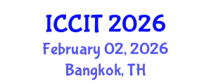 International Conference on Computing and Information Technology (ICCIT) February 02, 2026 - Bangkok, Thailand