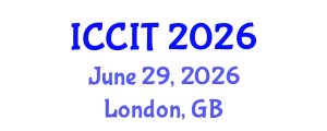 International Conference on Computing and Information Technology (ICCIT) June 29, 2026 - London, United Kingdom