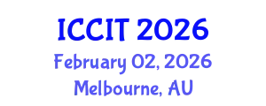International Conference on Computing and Information Technology (ICCIT) February 02, 2026 - Melbourne, Australia