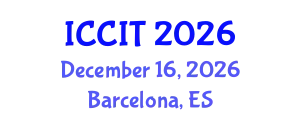 International Conference on Computing and Information Technology (ICCIT) December 16, 2026 - Barcelona, Spain