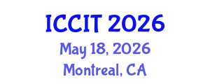 International Conference on Computing and Information Technology (ICCIT) May 18, 2026 - Montreal, Canada