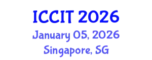 International Conference on Computing and Information Technology (ICCIT) January 05, 2026 - Singapore, Singapore