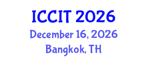 International Conference on Computing and Information Technology (ICCIT) December 16, 2026 - Bangkok, Thailand