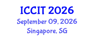 International Conference on Computing and Information Technology (ICCIT) September 09, 2026 - Singapore, Singapore