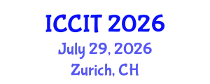 International Conference on Computing and Information Technology (ICCIT) July 29, 2026 - Zurich, Switzerland