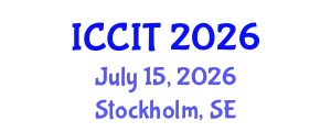 International Conference on Computing and Information Technology (ICCIT) July 15, 2026 - Stockholm, Sweden