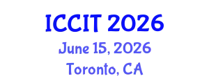 International Conference on Computing and Information Technology (ICCIT) June 15, 2026 - Toronto, Canada