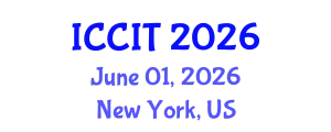 International Conference on Computing and Information Technology (ICCIT) June 01, 2026 - New York, United States