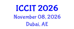 International Conference on Computing and Information Technology (ICCIT) November 08, 2026 - Dubai, United Arab Emirates