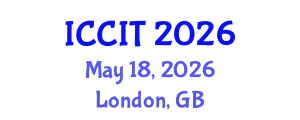 International Conference on Computing and Information Technology (ICCIT) May 18, 2026 - London, United Kingdom