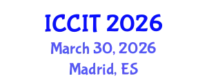 International Conference on Computing and Information Technology (ICCIT) March 30, 2026 - Madrid, Spain