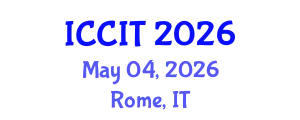 International Conference on Computing and Information Technology (ICCIT) May 04, 2026 - Rome, Italy