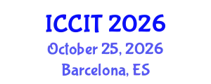 International Conference on Computing and Information Technology (ICCIT) October 25, 2026 - Barcelona, Spain