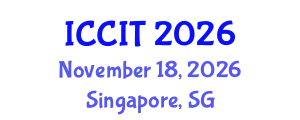 International Conference on Computing and Information Technology (ICCIT) November 18, 2026 - Singapore, Singapore